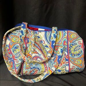 Vera Bradley Colorful Paisley Tote Bag